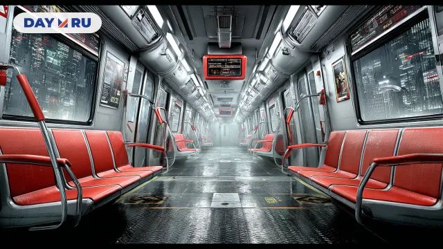 Вагон метро, арт