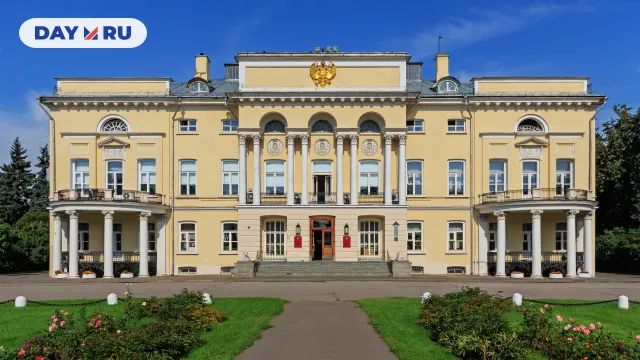 Александрийский дворец — старое здание Президиума РАН