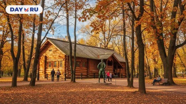 Деревянный домик Петра I