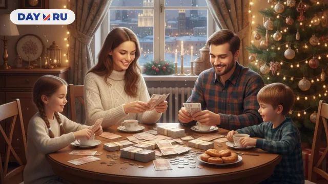 Новый год, семья, деньги