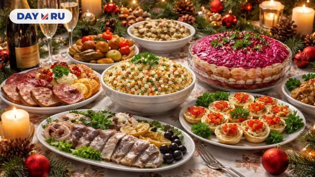 Новогодний стол