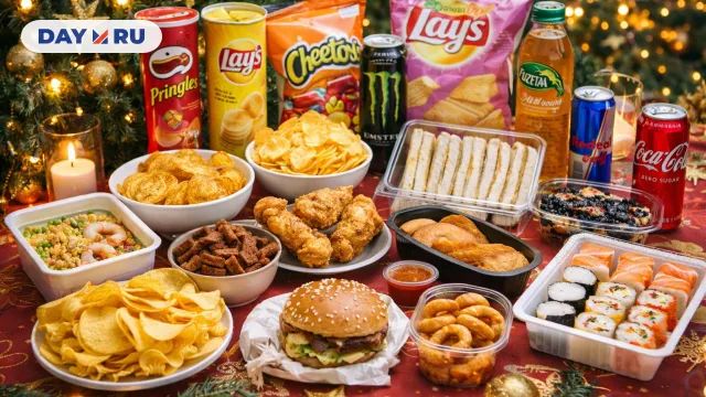 Новогодний стол зумеров