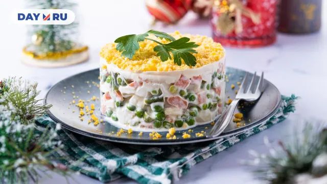 Оливье, Новый год