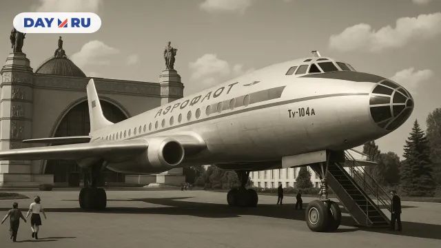 Ту 104 на ВДНХ