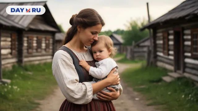 Мать и ребенок в Древней Руси