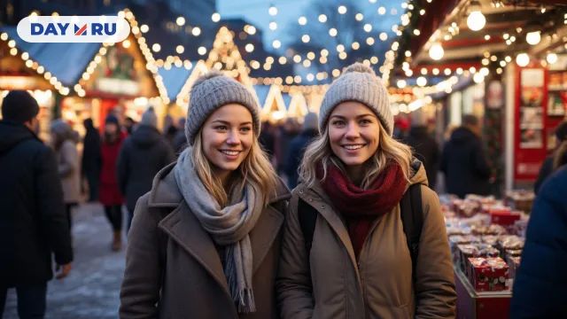 Зима, Москва, Новый год