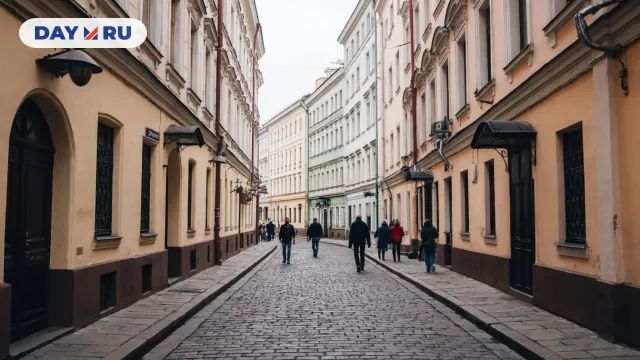 Переулок в Москве
