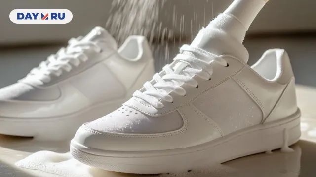 Стоп! Не выбрасывайте старые кеды — верните им белый цвет