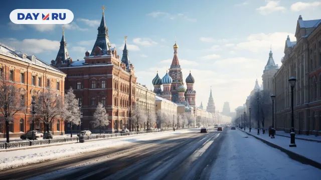 Мороз в Москве