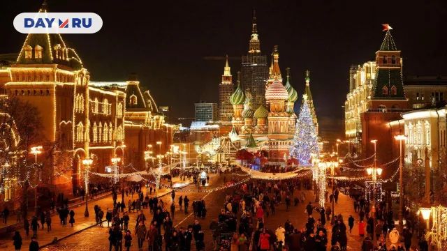 Новогодняя Москва
