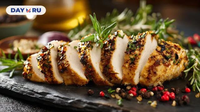 Запеченная курочка, арт