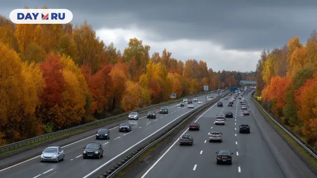 Трасса, автомобили