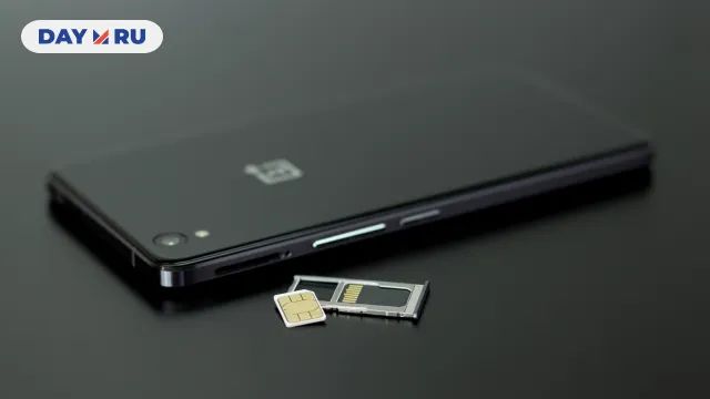 Смартфон, сим-карта