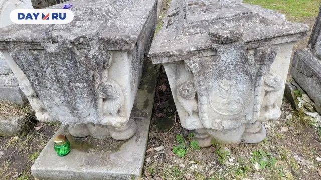 Надгробия Д.Н. Салтыковой и Ф.Г. Салтыкова 