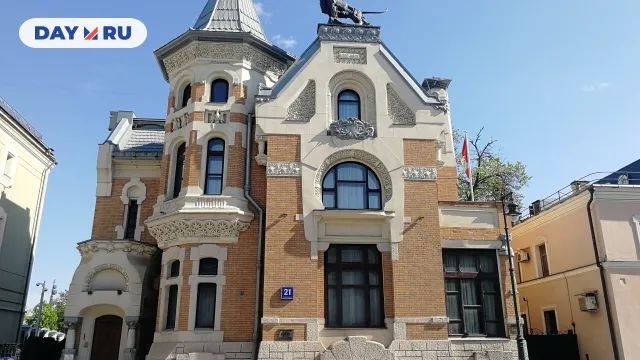 Главный фасад особняка Кекушевой, 2024 год