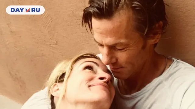 Джулия Робертс с супругом