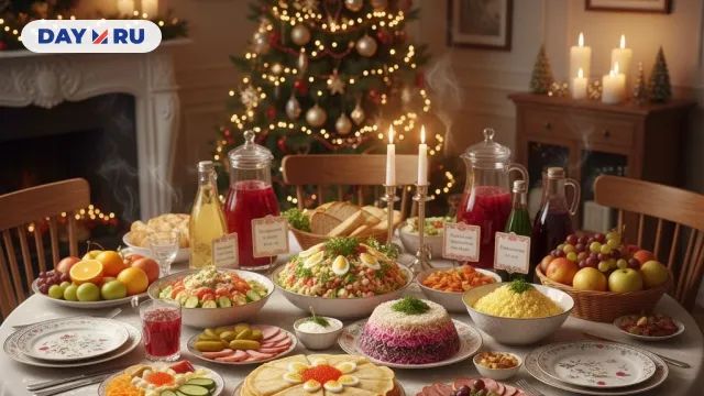 Новогодний стол