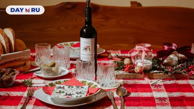 Новогодний стол