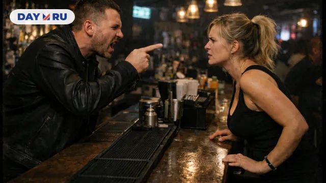 Спор в баре ночью