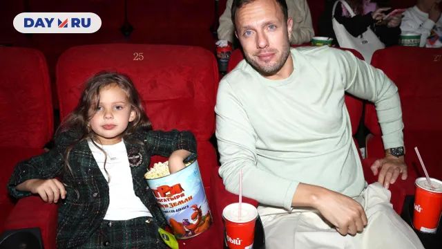 Тимур Соловьев с дочерью Сияной