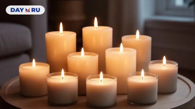 Больше никакой копоти и неприятного запаха! Я нашла хитрость, благодаря которой свечи дольше горят
