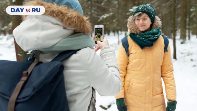 Туристы, зима