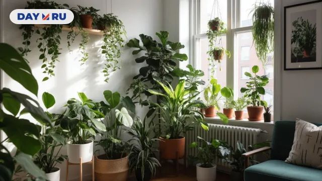 Зелёный спасатель: растения для здорового микроклимата