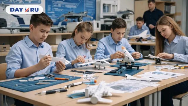 Моделирование в классе по авиации