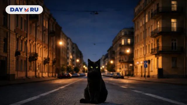 Кот на Тверской 