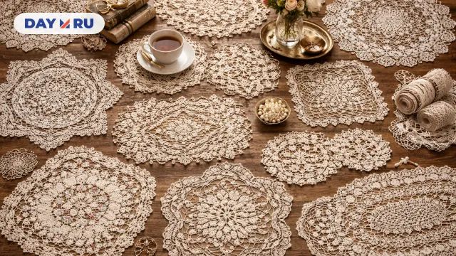 Бабушкины кружевные салфетки