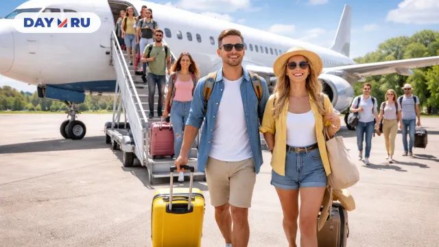 Путешественники на вылет под солнцем