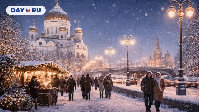 Мороз в Москве