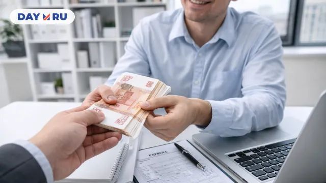 Получение зарплаты 