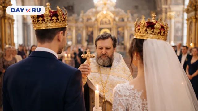 Свадебное благословение в храме