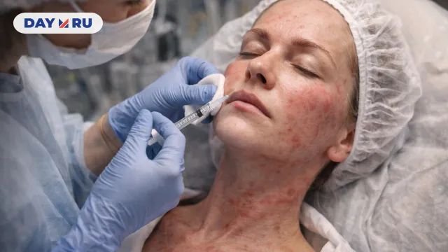 Косметологическая инъекция в клинике