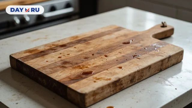 Свежий лайфхак: как быстро убрать запах с кухонной доски?