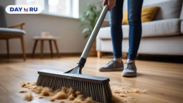 Нашла идеальное решение для быстрой уборки без пылесоса: шерсти как не бывало!