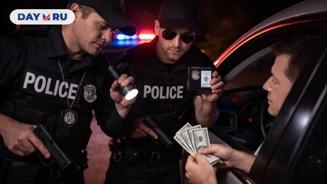 Фальшивые полицейские на дороге