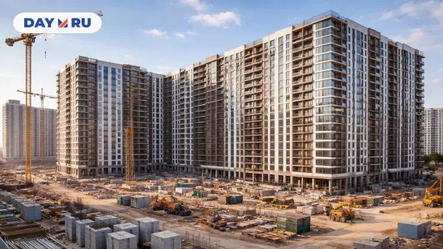 Строительство жилого комплекса 