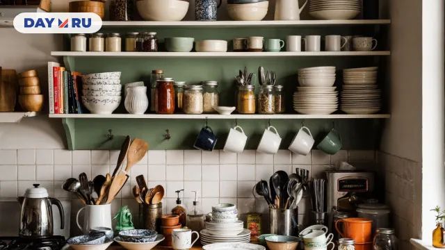 5 запретов для кухонных полок: что не стоит там хранить?