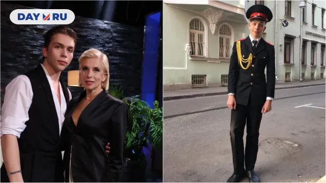 Алёна Свиридова с сыном