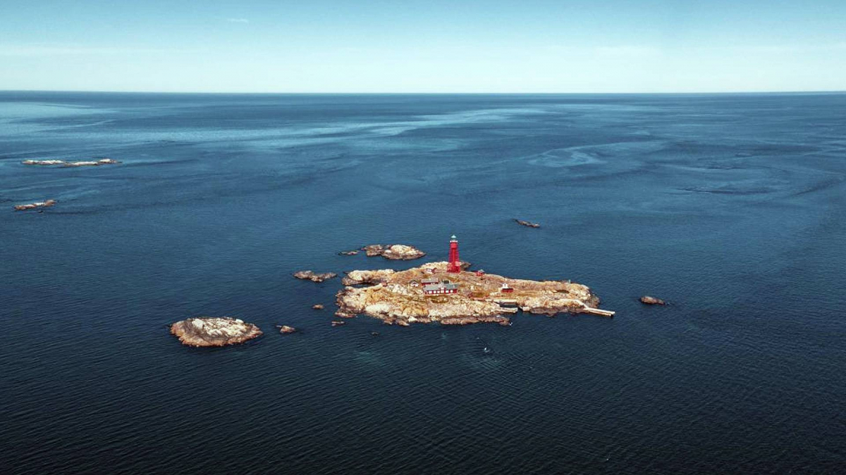 Сандхамн остров в швеции